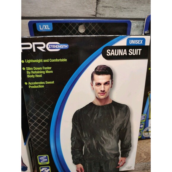 New ProStrength Workout Gear Sauna Suit Resistant Band Waist Trimmer &Wa… - Picture 3 of 6